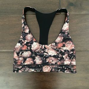LULULEMON Peonies Racer Back *BAG INCLUDED*